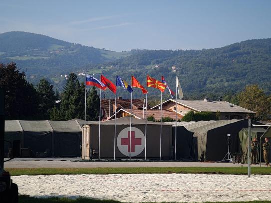 MEDEVAL of Balkan Medical Task Force in Slovenia